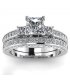 R687 - Silver Gemstone Fashion Ring