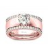 R690 - Crystal Rose Fashion Ring