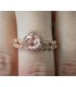 R693 - Elegant Rose Gemstone Fashion Ring
