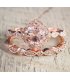 R693 - Elegant Rose Gemstone Fashion Ring