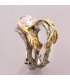 R697 - Vintage Gold Fashion Ring