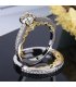 R700 - White Gemstone Fashion Ring