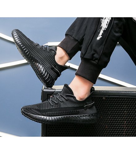 MS1029 - Korean Casual Black Sneaker Shoes