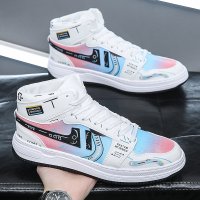 MS676 - Pixel Casual High Top Shoes