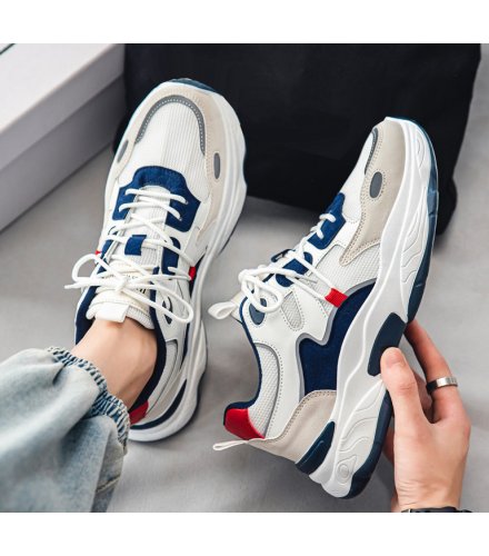 MS916 - Korean Chunky White Fashion Shoes