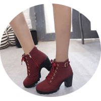 SH171 - Thick heel casual women's boots