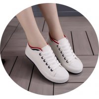 SH317 - Classic Women's Low Flat Canvas Shoes