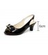 SH449 - Korean Casual Buckle Heel Shoes
