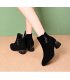 SH457 - Chunky Low-heeled Ankle Boots SH457 - Chunky Low-heeled Ankle Boots