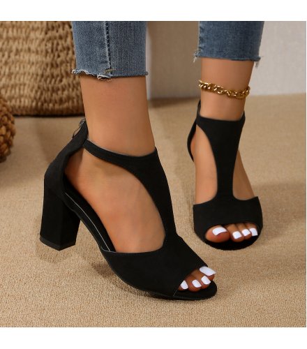 SH475 - Simple Black Suede Shoes SH475 - Simple Black Suede Shoes