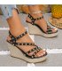 SH481 - Roman High Heels Thick Sandals