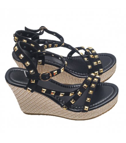 SH481 - Roman High Heels Thick Sandals