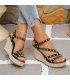 SH481 - Roman High Heels Thick Sandals