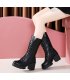 SH495 - British Style Thick Heel Boots