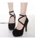 SH497 - Round Toe Shallow Mouth Stiletto High Heels