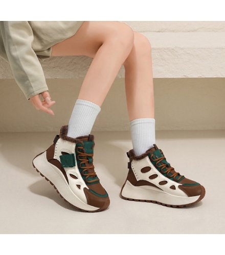 SH498 - Korean Chunky Thick Soled Shoes