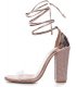 SH519 - Elegant High Heeled Strap Wedding Sandals