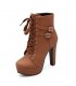 SH535 - Retro High-Heeled Women's Shoes 