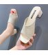 SH537 - Korean Style Mid-Heeled Sandals
