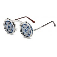 SG296 - Punk steam clamshell retro sunglasses
