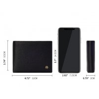 WA374 - Men's Cross Pattern Wallet