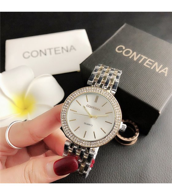W3875 - Elegant  Contena Rhinestone Fashion Watch