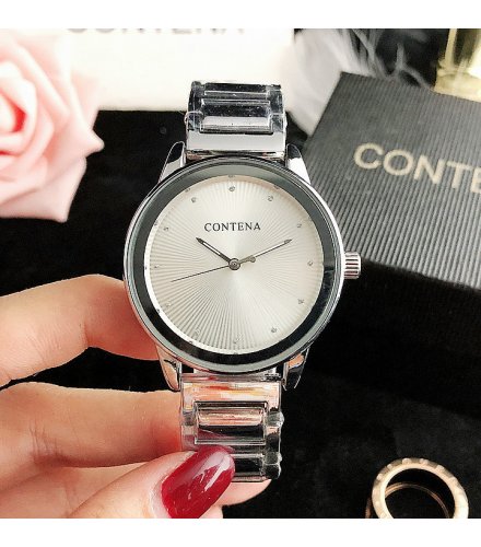 W3878 - Classic Silver Contena Fashion Watch