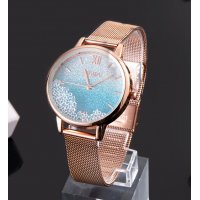 W3938 - Colorful Mesh Belt Fashion Watch