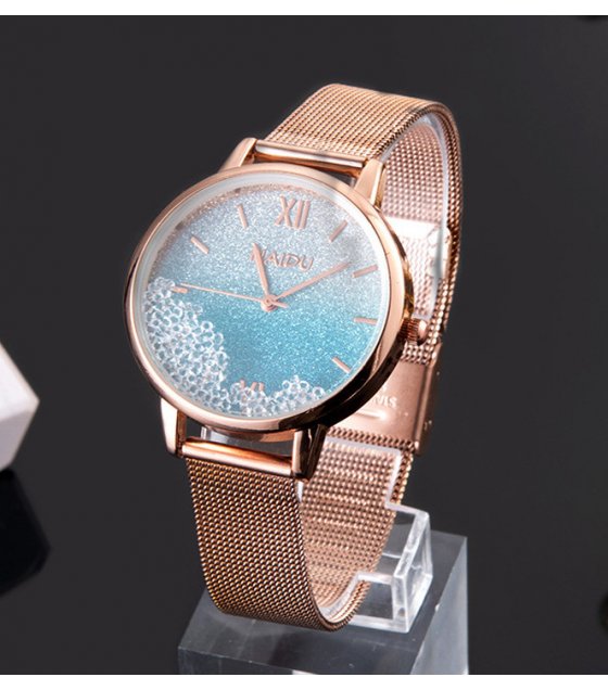 W3938 - Colorful Mesh Belt Fashion Watch