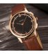 W3955 - Yazole Simple Brown Quartz Men's Watch