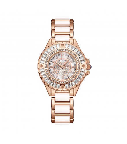 W3975 - Ceramic Diamond Fashion Watch