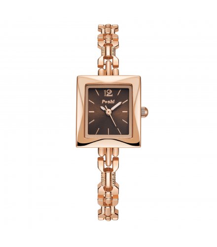 W3994 - Elegant Box Dial Women's Fashion Watch