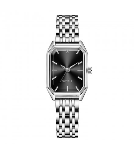 W4060 - Rectangular Steel Band Women's Watch