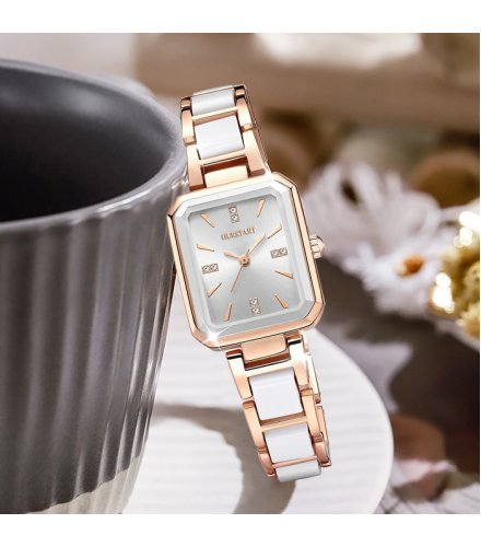 W4066 - Korean Square Diamond Women's Watch