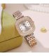 W4073 - Diamond steel band quartz watch
